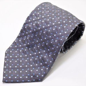 Giorgio Armani Gray Multicolor Mens Silk Necktie